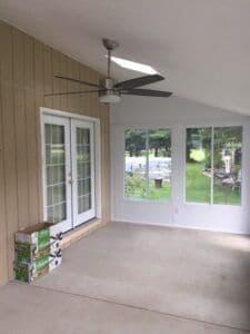 hinged patio